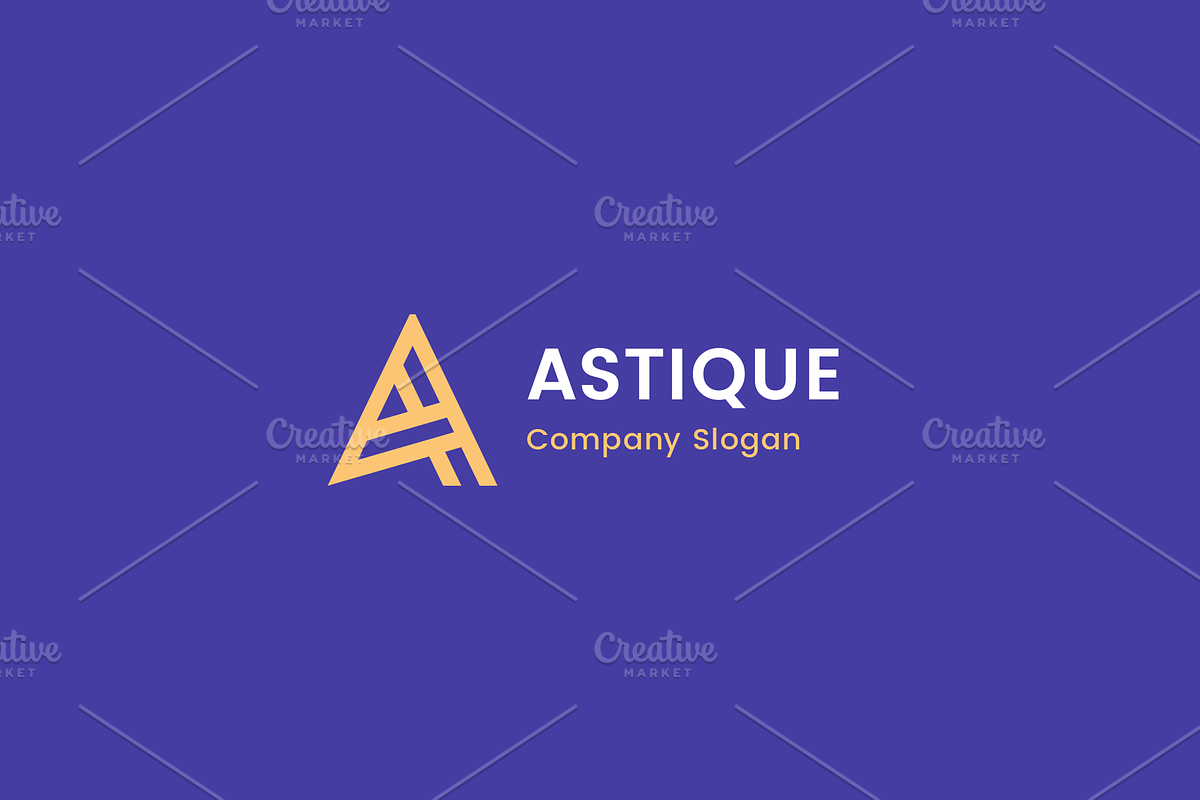 Astique - Letter A Logo in Logo Templates - product preview 8