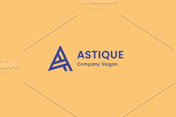 Astique - Letter A Logo in Logo Templates - product preview 2