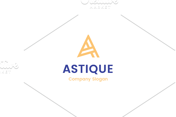 Astique - Letter A Logo in Logo Templates - product preview 4