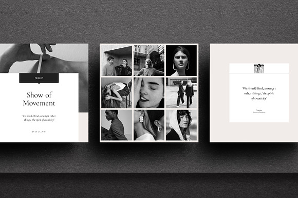 Essentialist Social Media Pack in Social Media Templates - product preview 6