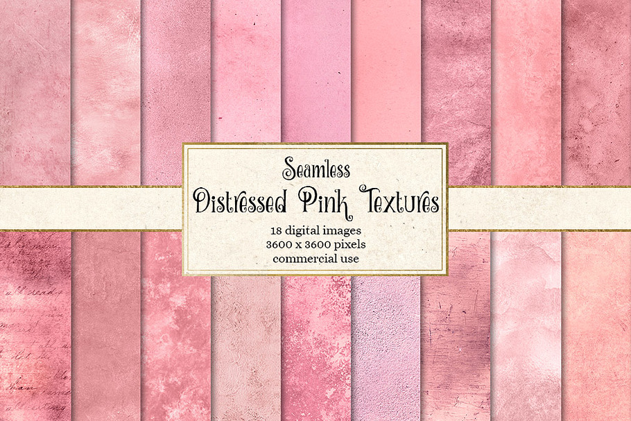 Distressed Pink Textures