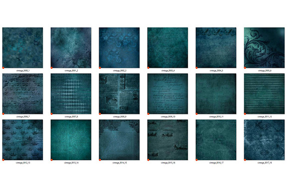 Vintage Teal Textures in Textures - product preview 2