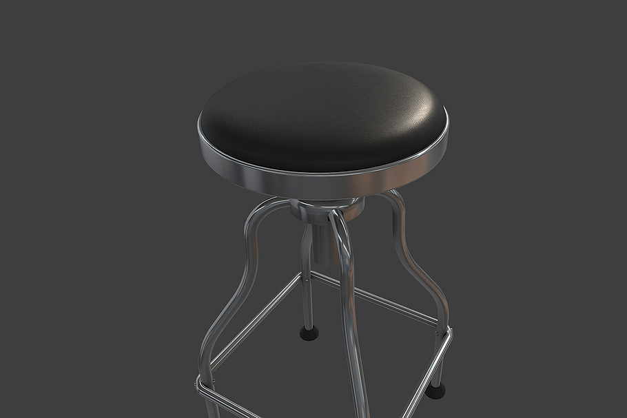 Garage Bar Stool in Furniture - product preview 4