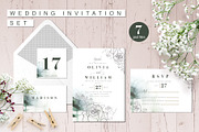 Foliage Wedding Invitation Suite