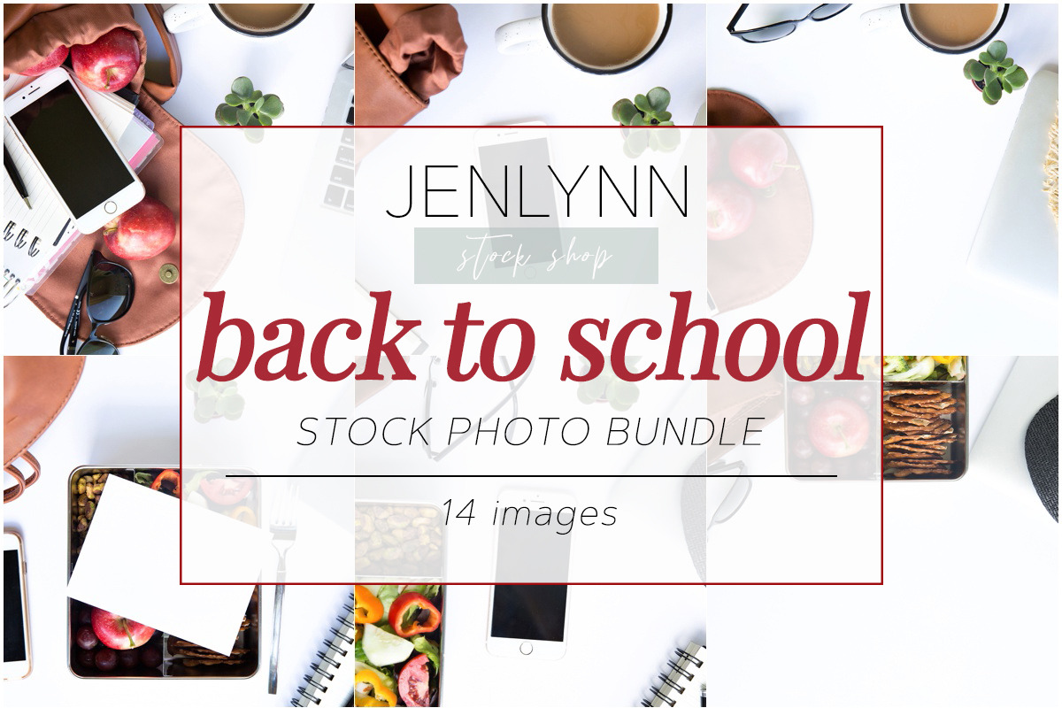 Back to School Styled Stock Photos in Product Mockups - product preview 8