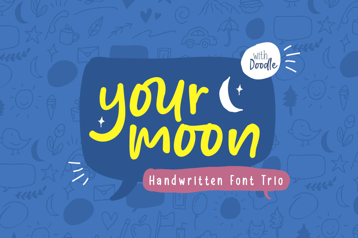 Your Moon - Fun Fonts Collection! in Display Fonts - product preview 8