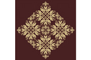Floral Vector Pattern. Orient