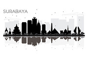Surabaya Indonesia City skyline 