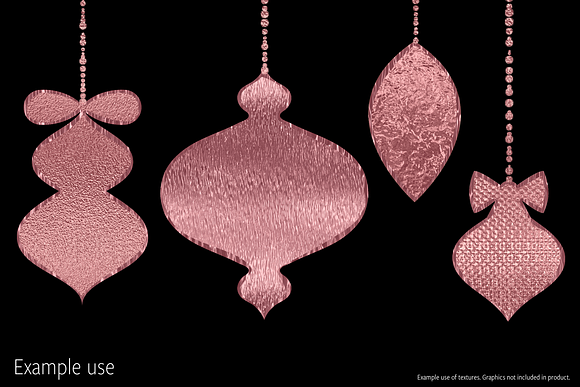 Rose Gold Foils Mix in Textures - product preview 6