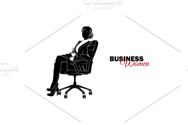 Businesswoman. Woman in business 