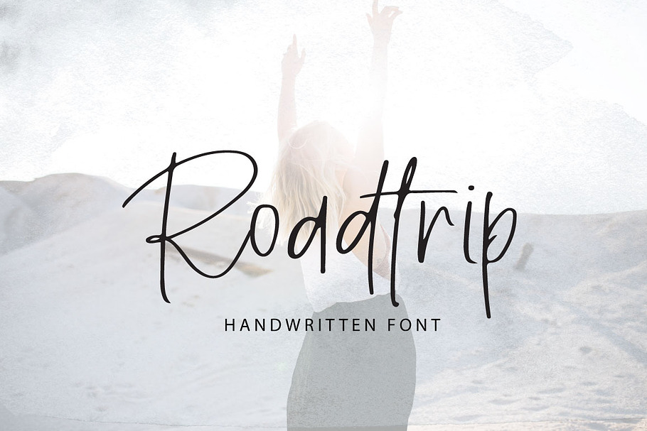 Roadtrip | Handwritten Font in Script Fonts - product preview 8