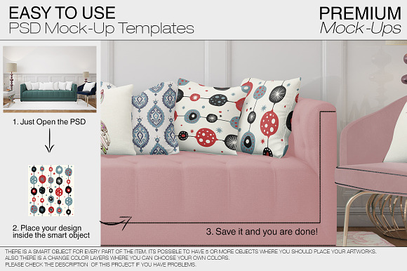 Pillows Mockup Pack in Product Mockups - product preview 6