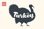 Turkey. Lettering, typography