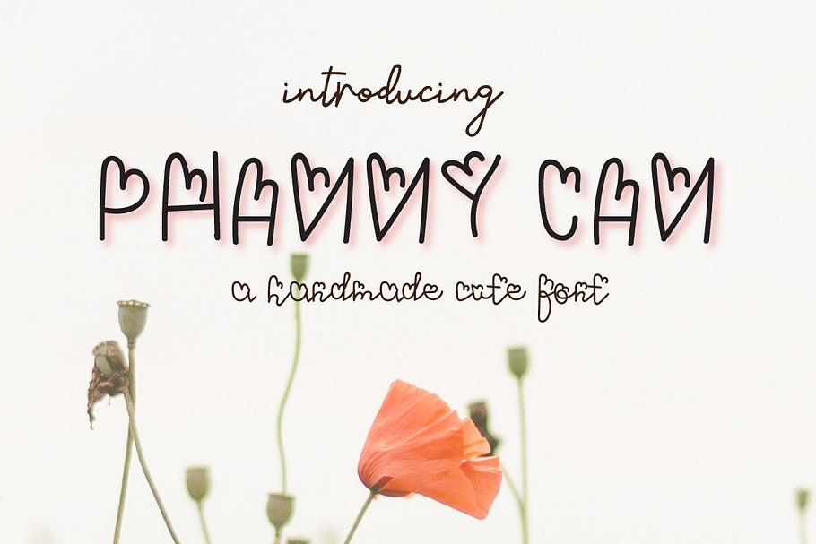 Phanny Can - A cute Font in Display Fonts - product preview 8