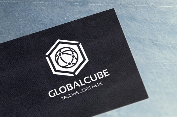 Global Cube Logo in Logo Templates - product preview 3