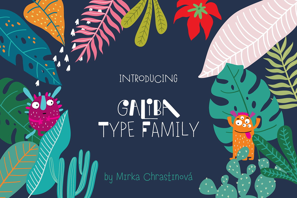 GALIBA Type Family in Display Fonts - product preview 8
