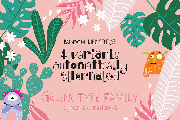 GALIBA Type Family in Display Fonts - product preview 2