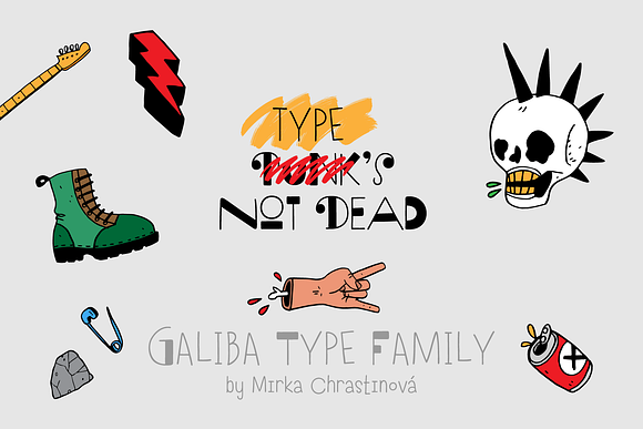GALIBA Type Family in Display Fonts - product preview 5