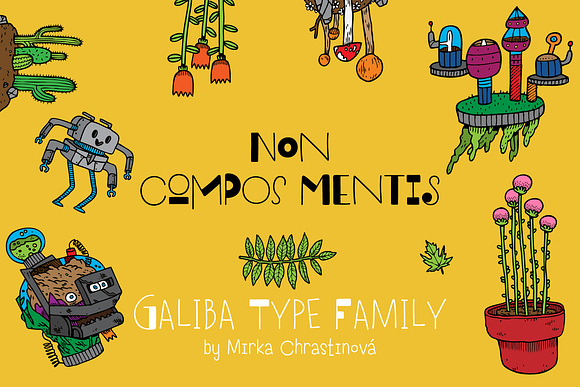 GALIBA Type Family in Display Fonts - product preview 7