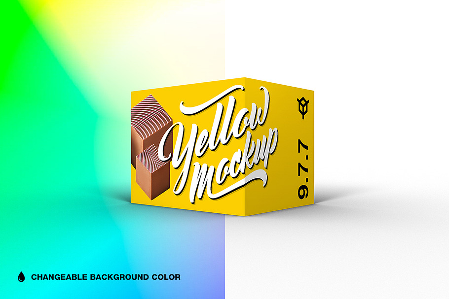 9.7.7 Simple 3D Box Mockup in Product Mockups - product preview 8