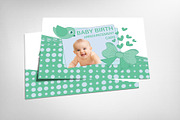 Birth Baby Announcement Card