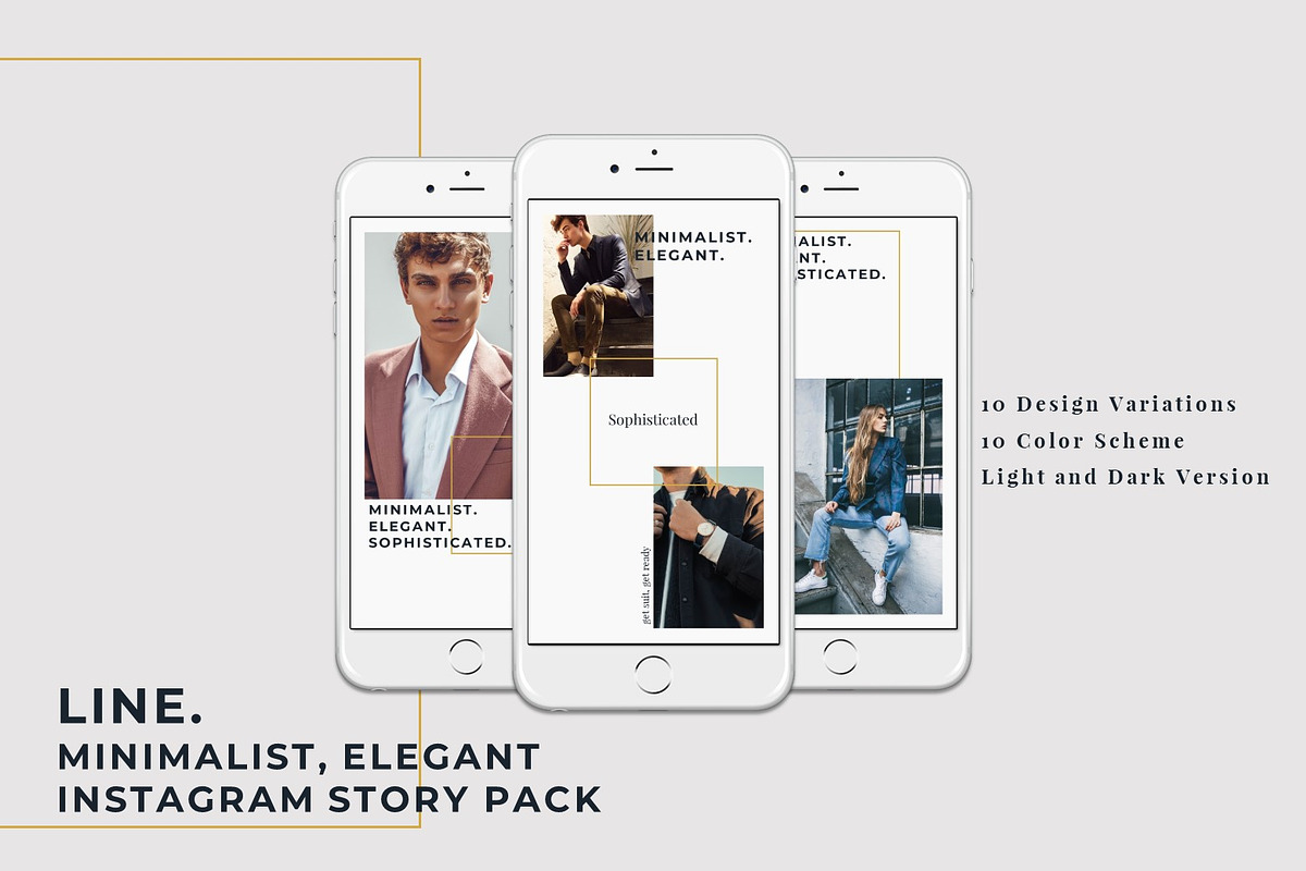 LINE - Instagram Stories Pack in Instagram Templates - product preview 8