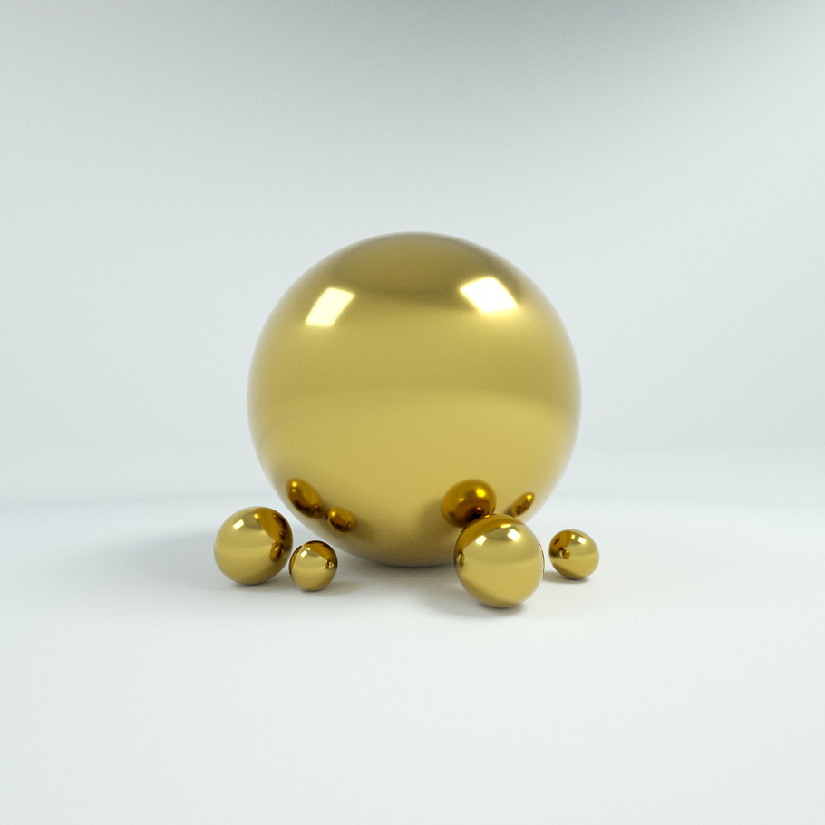 10 Gold Materials For Cinema4D Octan in Man-Made - product preview 2