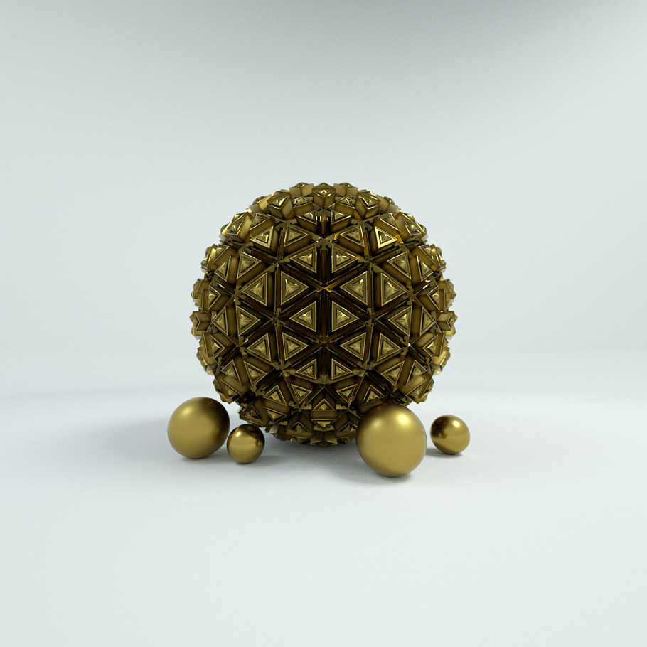 10 Gold Materials For Cinema4D Octan in Man-Made - product preview 8