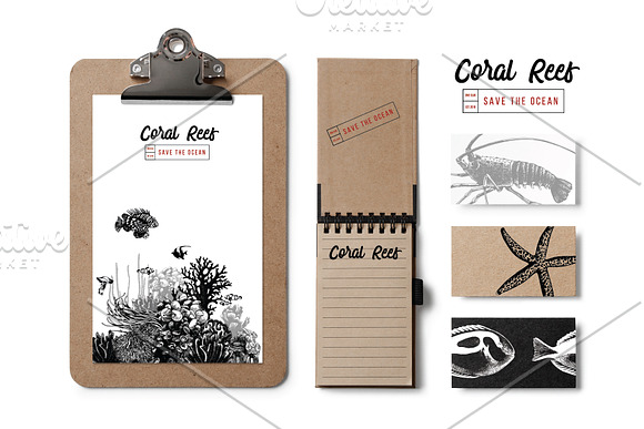 Coral reef in Illustrations - product preview 2