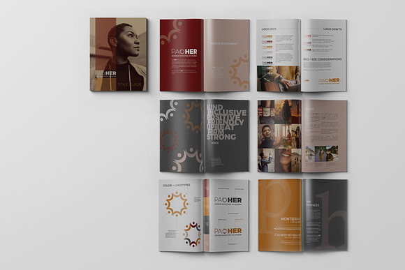 Branding Style Guide Template in Magazine Templates - product preview 1