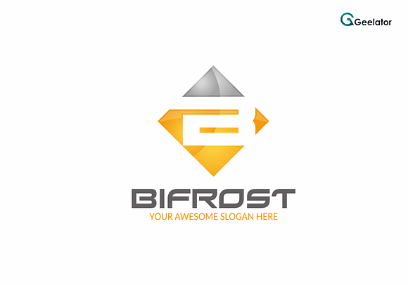 Bifrost - Letter B Logo Template in Logo Templates - product preview 3