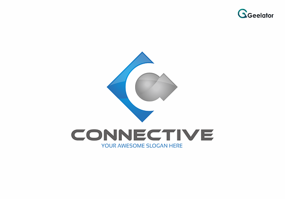 Connective - Letter C Logo Template in Logo Templates - product preview 1