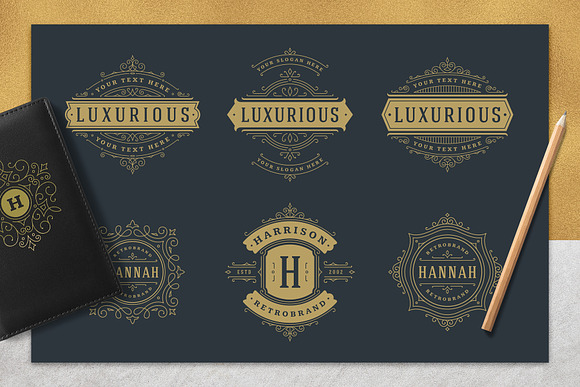 36 Luxury Ornament Logos in Logo Templates - product preview 5