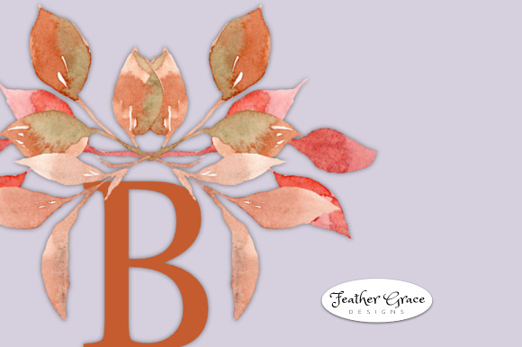 Fall Leaves, Wreaths, Frames in Illustrations - product preview 7