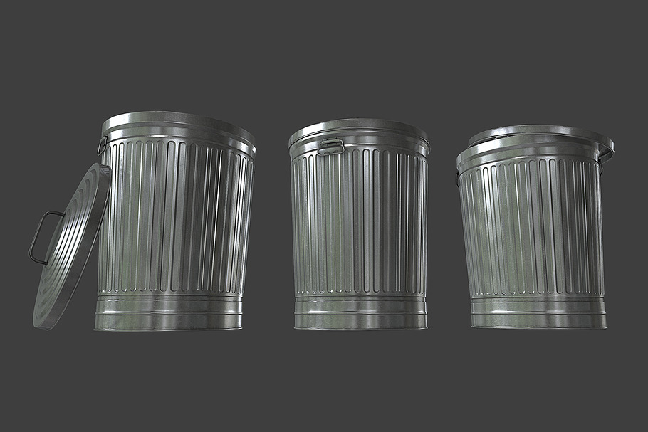 Trash Can in Urban - product preview 3