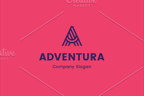 Adventura - Letter A Logo in Logo Templates - product preview 3