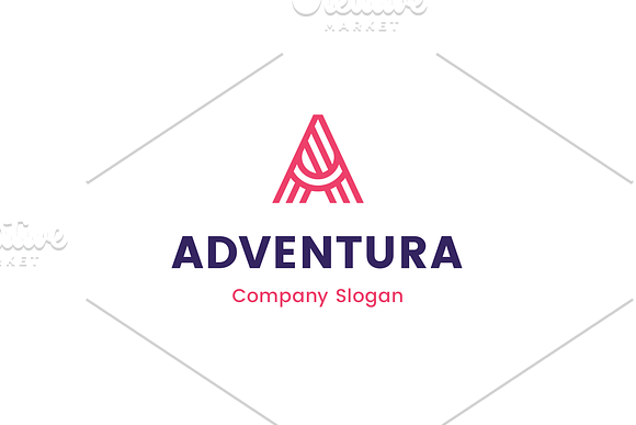 Adventura - Letter A Logo in Logo Templates - product preview 4