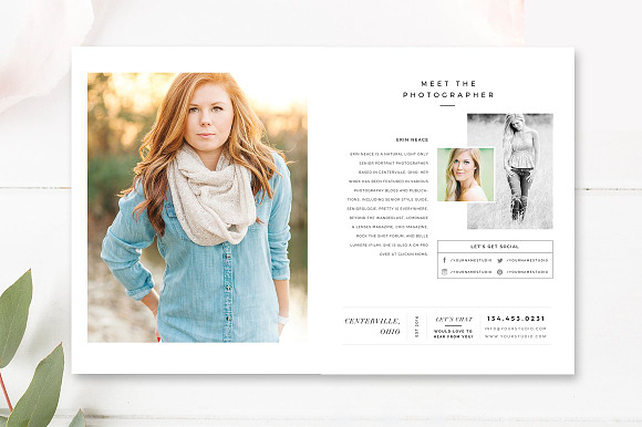INDD Senior Photographer Magazine in Magazine Templates - product preview 1