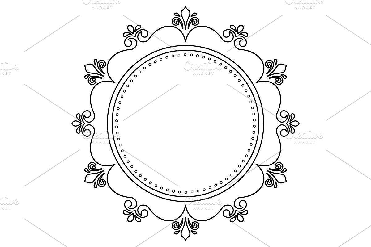 Elegant Vector Ornament in Classic in Illustrations - product preview 8