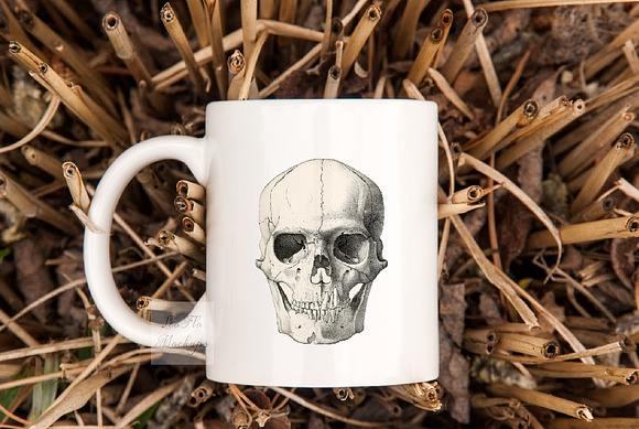 Autumn fall Halloween mug mockup in Product Mockups - product preview 1