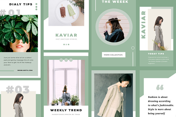 Kaviar Instagram Story Templates in Instagram Templates - product preview 4