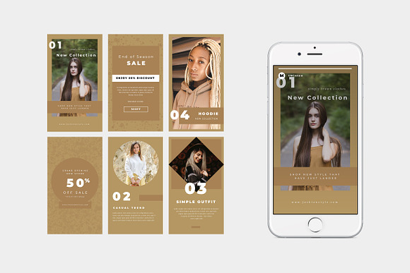 Stella Instagram Story Template in Instagram Templates - product preview 2