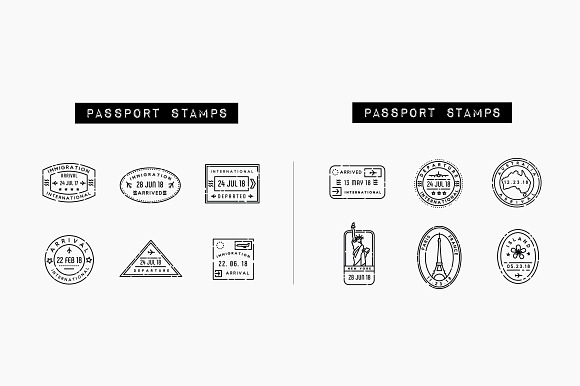 100 Travel Icons Set - Expanded in Holiday Icons - product preview 4