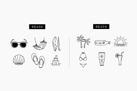 100 Travel Icons Set - Expanded in Holiday Icons - product preview 10