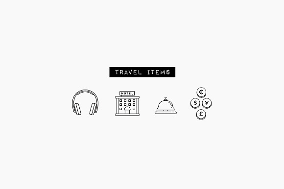 100 Travel Icons Set - Expanded in Holiday Icons - product preview 12