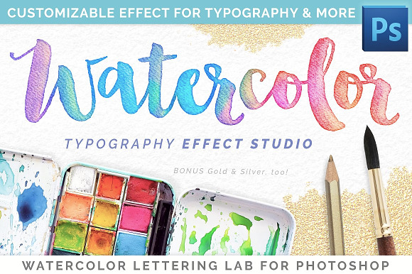 Watercolor Lettering Studio Pro in Add-Ons - product preview 6