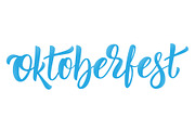 Oktoberfest. Lettering logo design