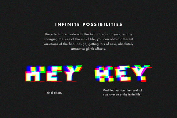 Glitch Text Effects Collection in Photoshop Layer Styles - product preview 12