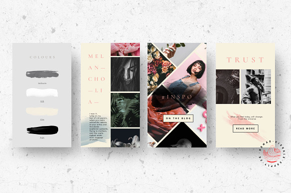 Animated Stories - Melancholia in Instagram Templates - product preview 1