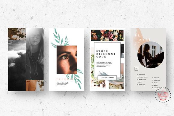 Animated Stories - Melancholia in Instagram Templates - product preview 4